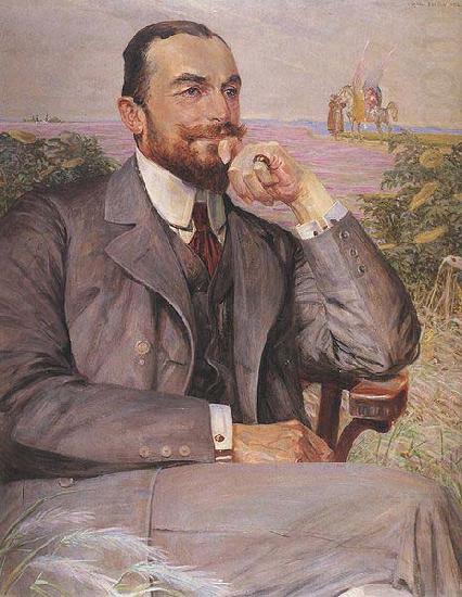 Portret Ludwika Zelenskiego, Jacek Malczewski